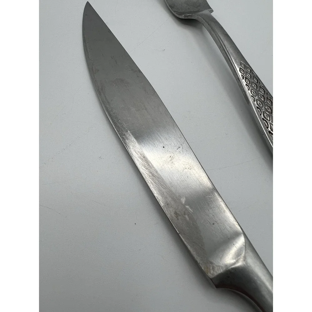 Lot Of 3 Dansk Stainless Variation IV Germany Large‎ Carving Set & Cheese Cutter